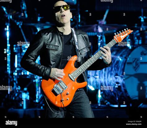 Joe Satriani performing live on stage at Massey Hall. Toronto, Canada ...