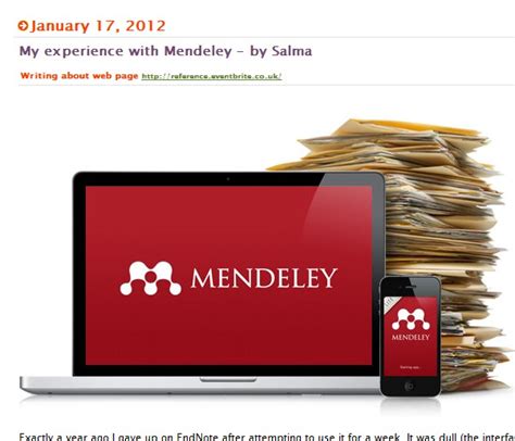 Mendeley Workshop | Salma Patel