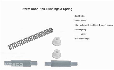 Storm door hinge repair kit : SWISCO.com