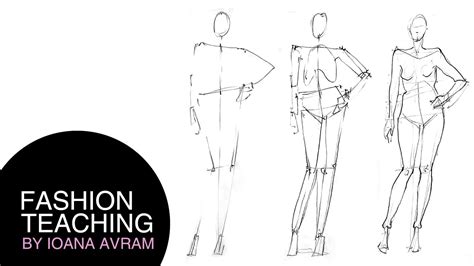 Learn how to draw fashion poses in 3 easy steps - YouTube