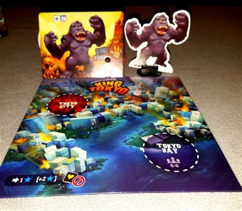 King of Tokyo: King Kong Character Pack Board Game Review - There Will ...