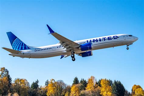 Primer Boeing 737 MAX 10 de United Airlines realiza vuelo de prueba - EnElAire