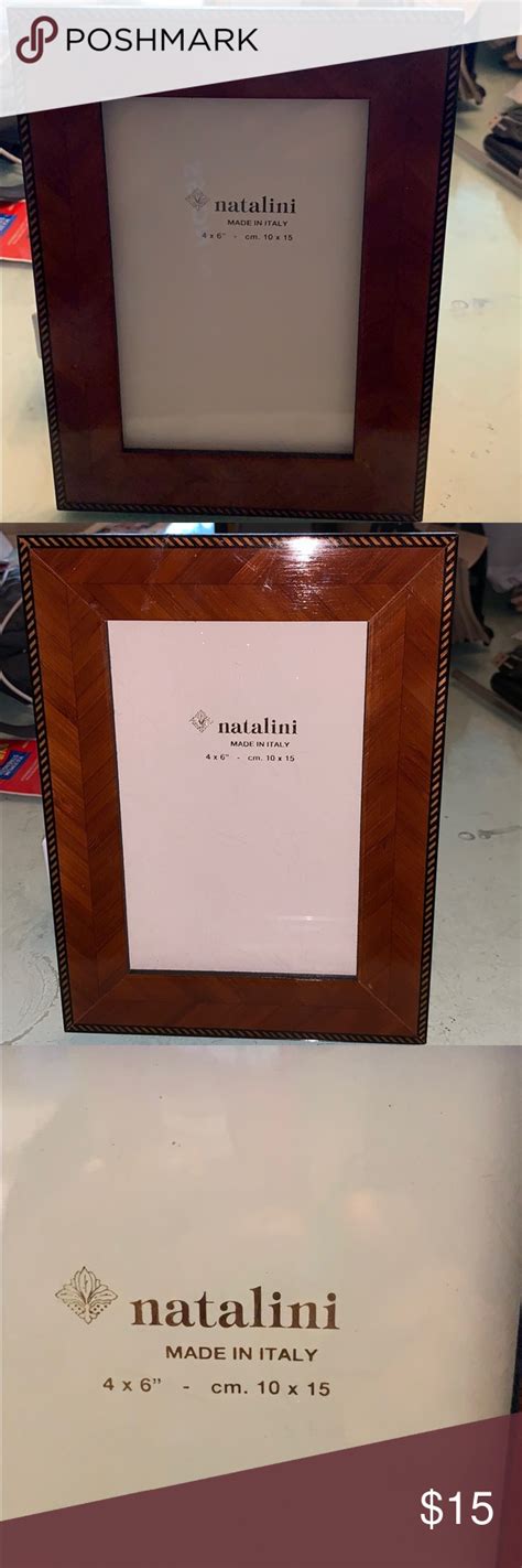 Natalini Made In Italy wood frame | Wood frame, Picture frame colors, 4x6 picture frames