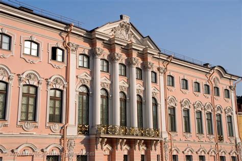 Pictures of Russia - St. Petersburg-0025 - the Stroganov Palace houses a museum dedicated to the ...