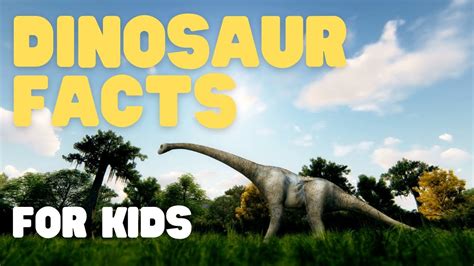 Dinosaur Facts for Kids | Dinosaurs | Learn cool facts about the Age of ...