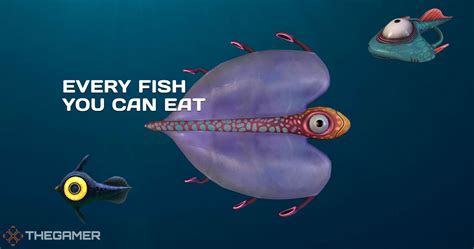 Subnautica: Every Fish You Can Eat