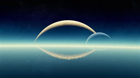 Download Planet Sci Fi Landscape 4k Ultra HD Wallpaper