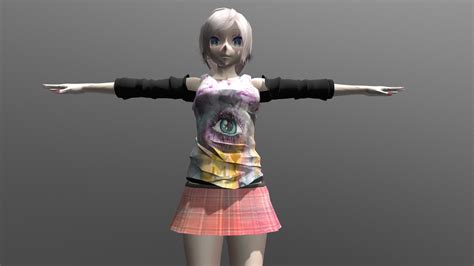 Stephanie - FBX Rigged Character - 3D model by Microcyb [3ccfdb6 ...