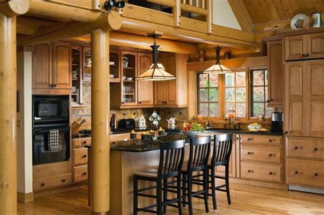 Rustic Log Cabin Kitchen Ideas for a Charming Space