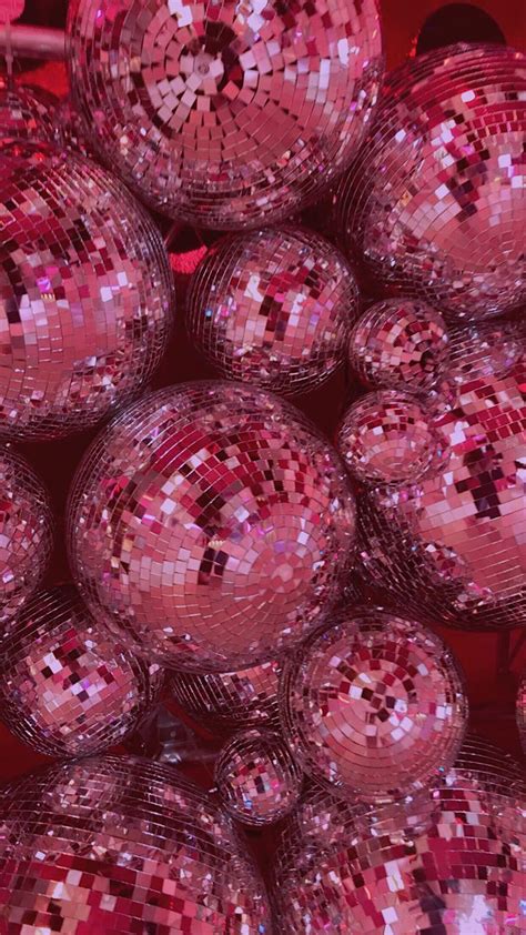 Pink Disco Balls | Iphone wallpaper, Valentines wallpaper, Phone wallpaper