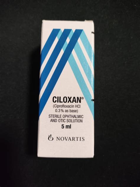 Ciloxan eye drops, Health & Nutrition, Health Supplements, Vitamins ...