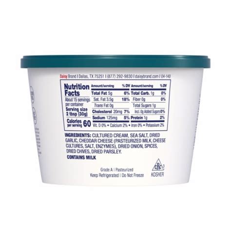 Daisy® Sour Cream Creamy Ranch Dip, 16 oz - Fry’s Food Stores