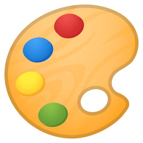 Artist palette Icon | Noto Emoji Activities Iconset | Google