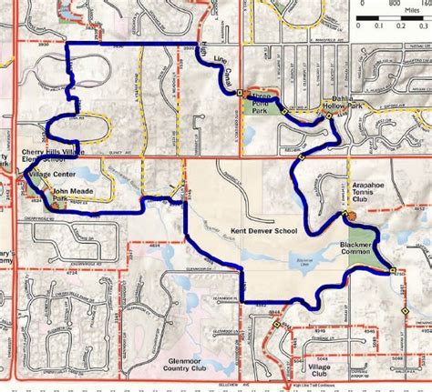 Parks & Trails Map | Cherry Hills Village, CO