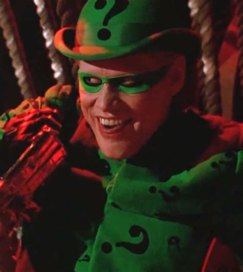 N°10 - Jim Carrey as Edward Nygma / The Riddler - Batman Forever by Joel Schumacher - 1995 Joker ...