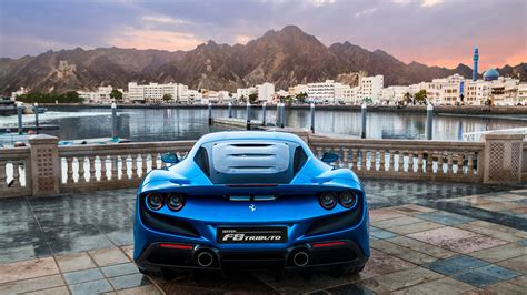 1920x1080 Blue Ferrari F8 Tributo 2018 Laptop Full HD 1080P ,HD 4k Wallpapers,Images,Backgrounds ...