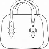 Handbag Emoji coloring page  ColouringPages sketch template
