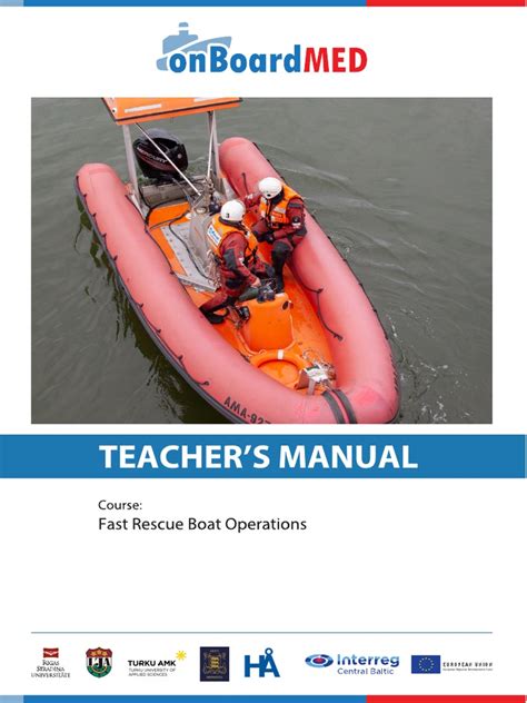 Teachers Manual - Fast Rescue Boat Operations | PDF