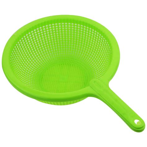 TFBC Plastic Long Handle Rice Colander Strainer Filter Green-in Colanders & Strainers from Home ...