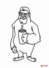 30  Yeti Coloring Pages Free Printable PDF JPG PNG & Online Coloring sketch template