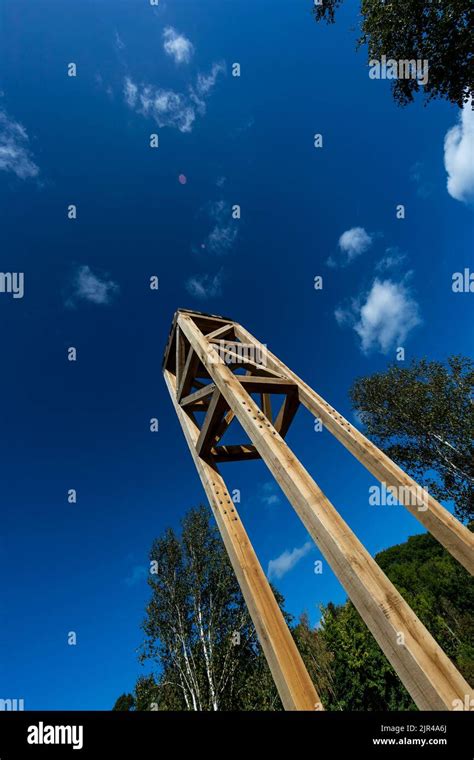 Tower, Lydney Harbour Art Trail. Gloucestershire Stock Photo - Alamy