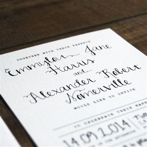 27+ Awesome Picture of Calligraphy Wedding Invitations - regiosfera.com