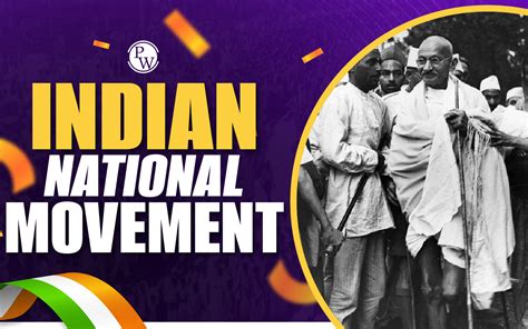 Indian National Movement, A Timeline From 1857 To 1947