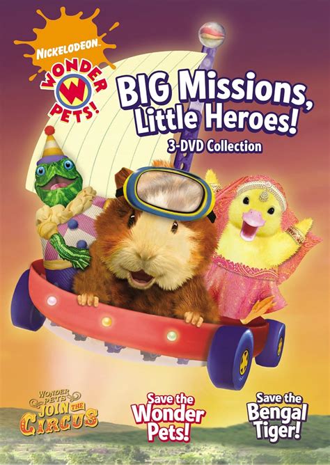 Wonder Pets: Big Missions, Little Heroes! 3 DVD Collection: Amazon.ca ...