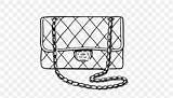 Coloring Book Drawing Chanel Fashion Handbag PNG 600x470px  sketch template