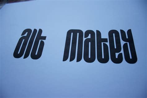 Alt Matey Typeface :: Behance