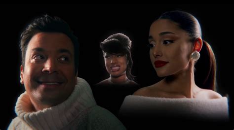 Jimmy Fallon Made A COVID-Themed Christmas Song With Ariana Grande ...