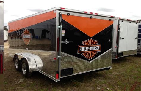 7’ x 14’ Tandem Axle Tri-Colored Orange and Black - Utility Trailer | Triple A TrailersTriple A ...