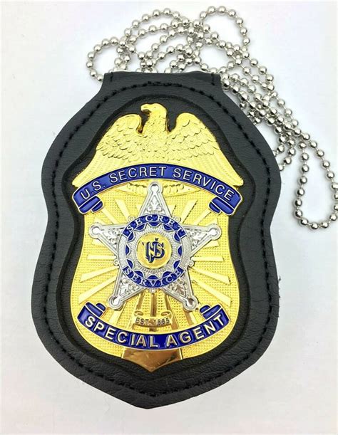 eBay #Sponsored NEW US SECRET SERVICE SPECIAL AGENT BADGE METAL PIN PROPS BADGE Holder Badge Toy ...