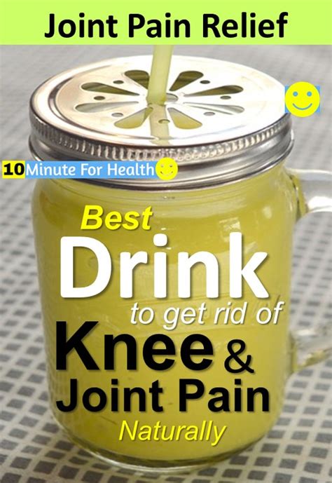 Effective Drink to Eliminate Knee and Joint Pain Naturally - 10 Minute ...