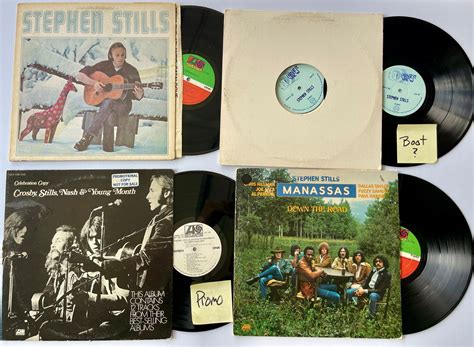 Stephen Stills Csny Csn Set #2 With Booth & Promo Auction