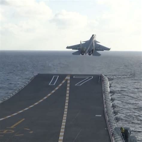 China’s Shandong aircraft carrier leaves port for latest aerial drill ...