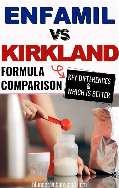 Enfamil vs Kirkland: Important Differences You Need to Know About