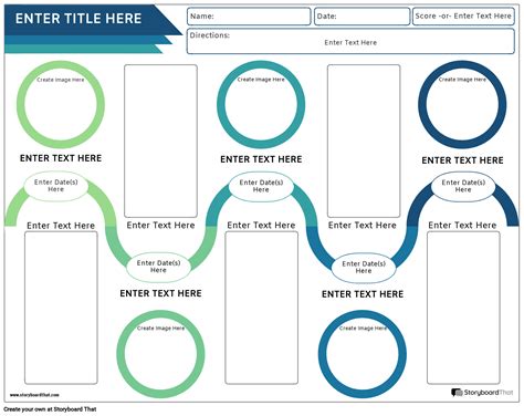 Timeline Digital Worksheet Storyboard de ro-examples