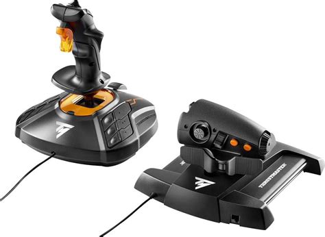 Thrustmaster T16000M FCS HOTAS Joystick USB PC noir avec curseur | Conrad.fr