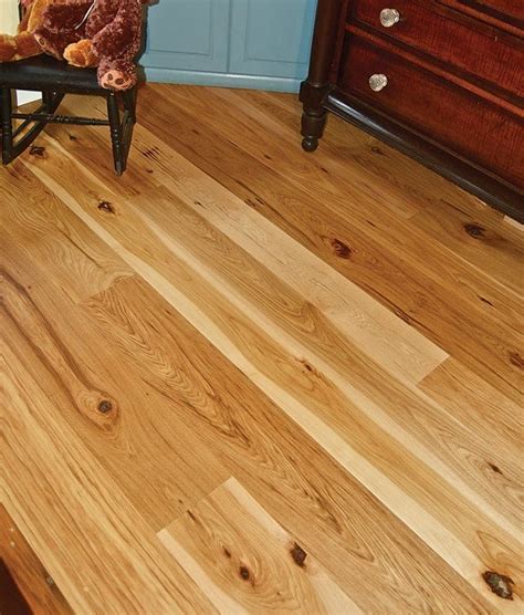 Rustic Hickory Plank Flooring