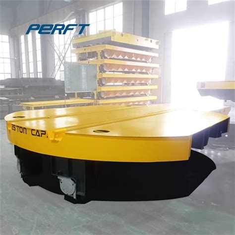 industrial rail turntable for bogie rotating-Perfect Steerable Transfer Cart