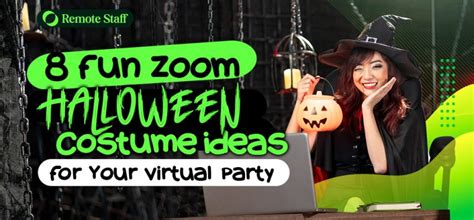 8 Fun Zoom Halloween Costume Ideas for Your Virtual Party - Remote Staff