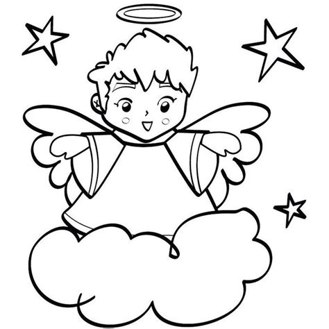 Angel Coloring Pages PDF - Coloringfolder.com | Angel coloring pages ...