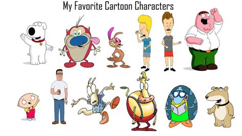 My Favorite Cartoon Characters by Atarster on DeviantArt