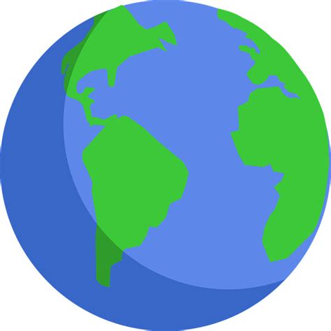 Earth Globe Planets · Free vector graphic on Pixabay