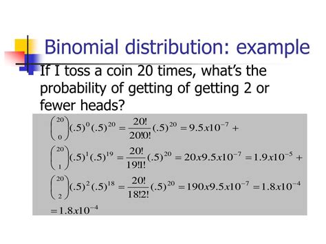 PPT - Binomial Distributions PowerPoint Presentation, free download - ID:5761100