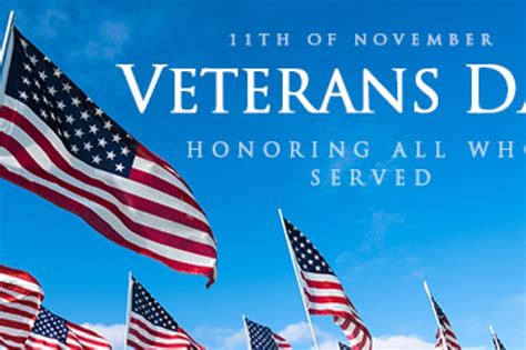 Veterans Day Special: A Day We Honor Them All