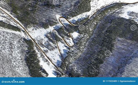 Meandering Road in the Mountain Stock Image - Image of meandering, nature: 111922489