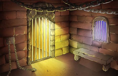 ArtStation - Medieval Prison Cell Concept