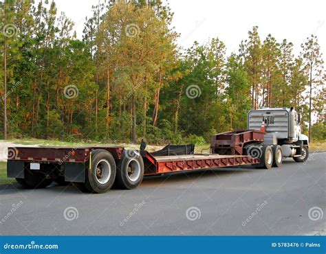 Flatbed Semi Truck Stock Photo | CartoonDealer.com #740046